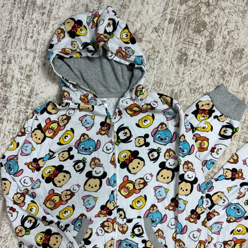 Disney Tsum Tsum Adult Hooded Onesie Size M - Picture 2 of 6